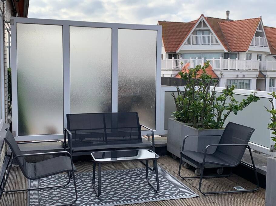 Zoute Penthouse Apartman Knokke-Heist Kültér fotó