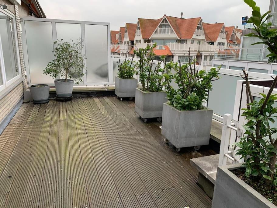 Zoute Penthouse Apartman Knokke-Heist Kültér fotó